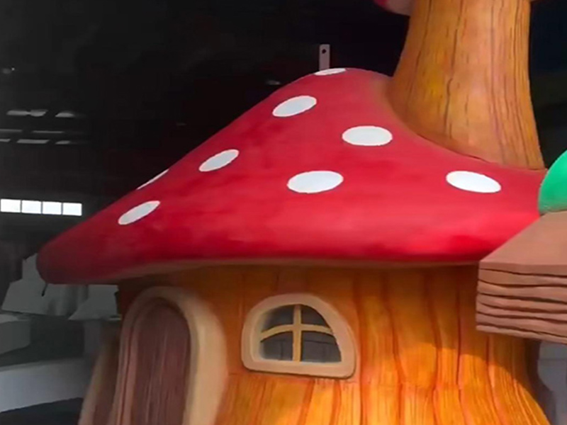 Custom Mushroom House Prop: Production Complete & Ready for Delivery!