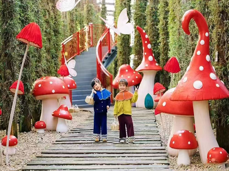 Enchanted Forest Mushroom Trail