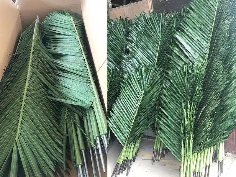 Artificial Coconut Palm Leaves prop